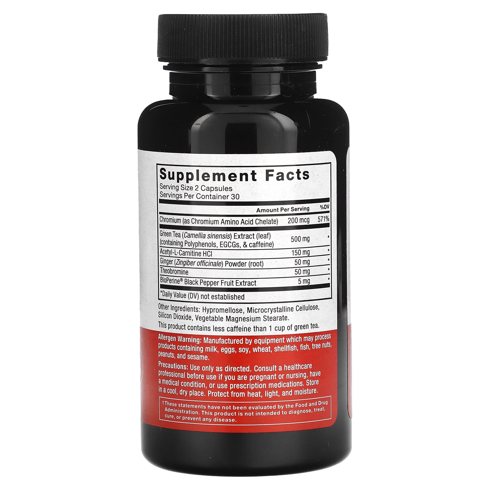 Force Factor Women's Fat Burner-(60 Veg.Capsules) - Image 2
