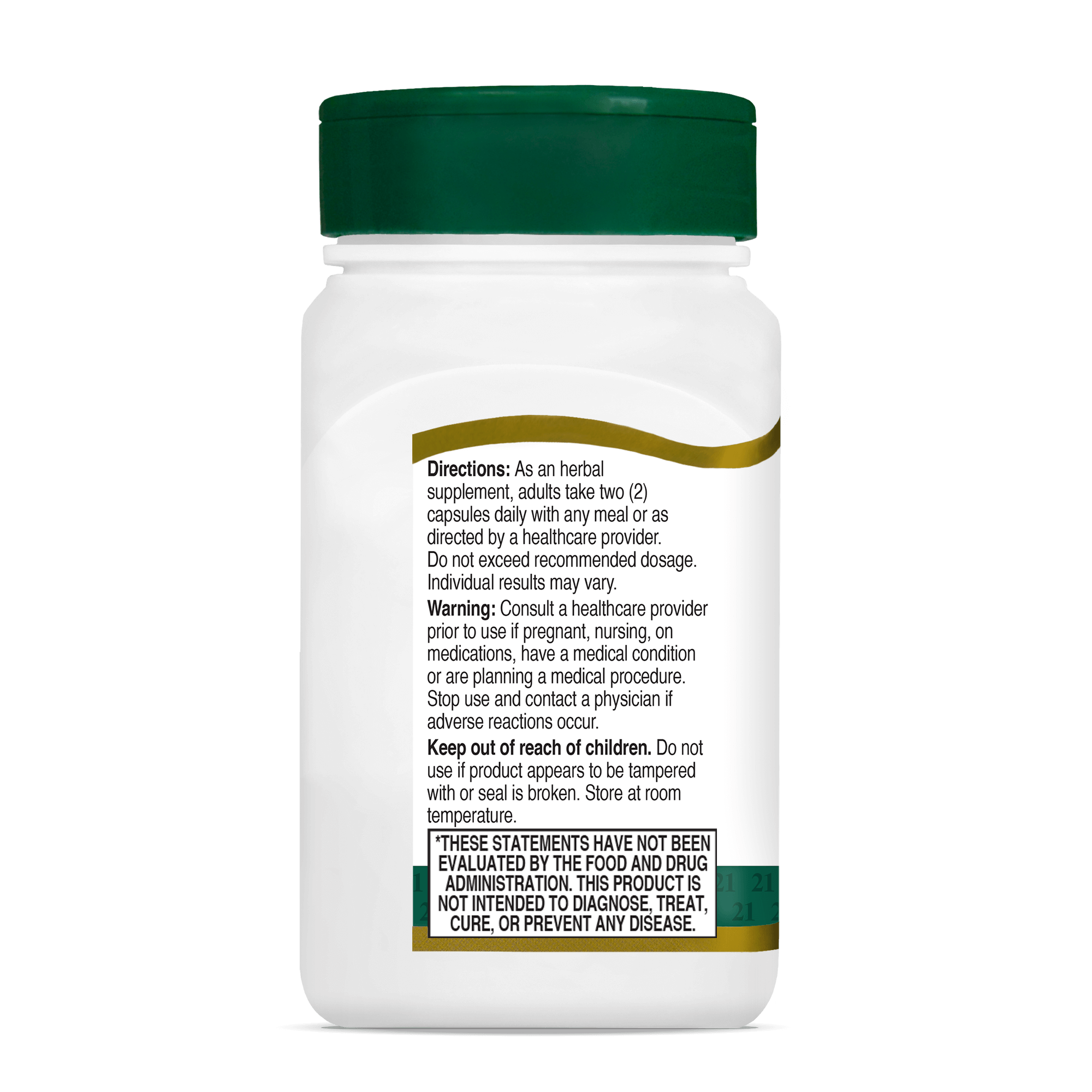 21st Century Ginseng Extract – (60 Veg Capsules) - Image 2