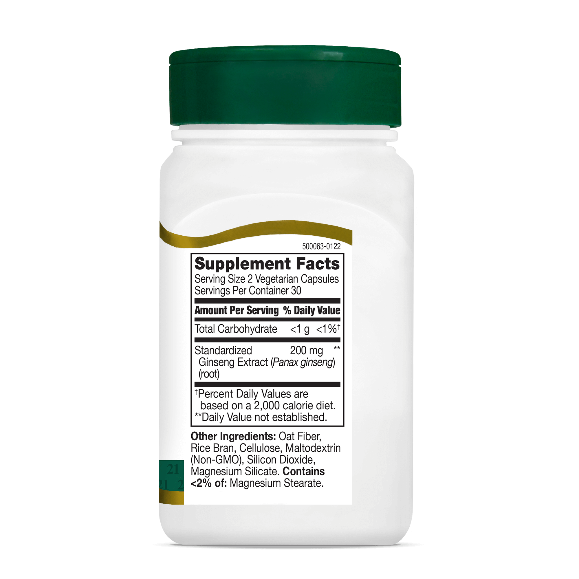 21st Century Ginseng Extract – (60 Veg Capsules) - Image 3