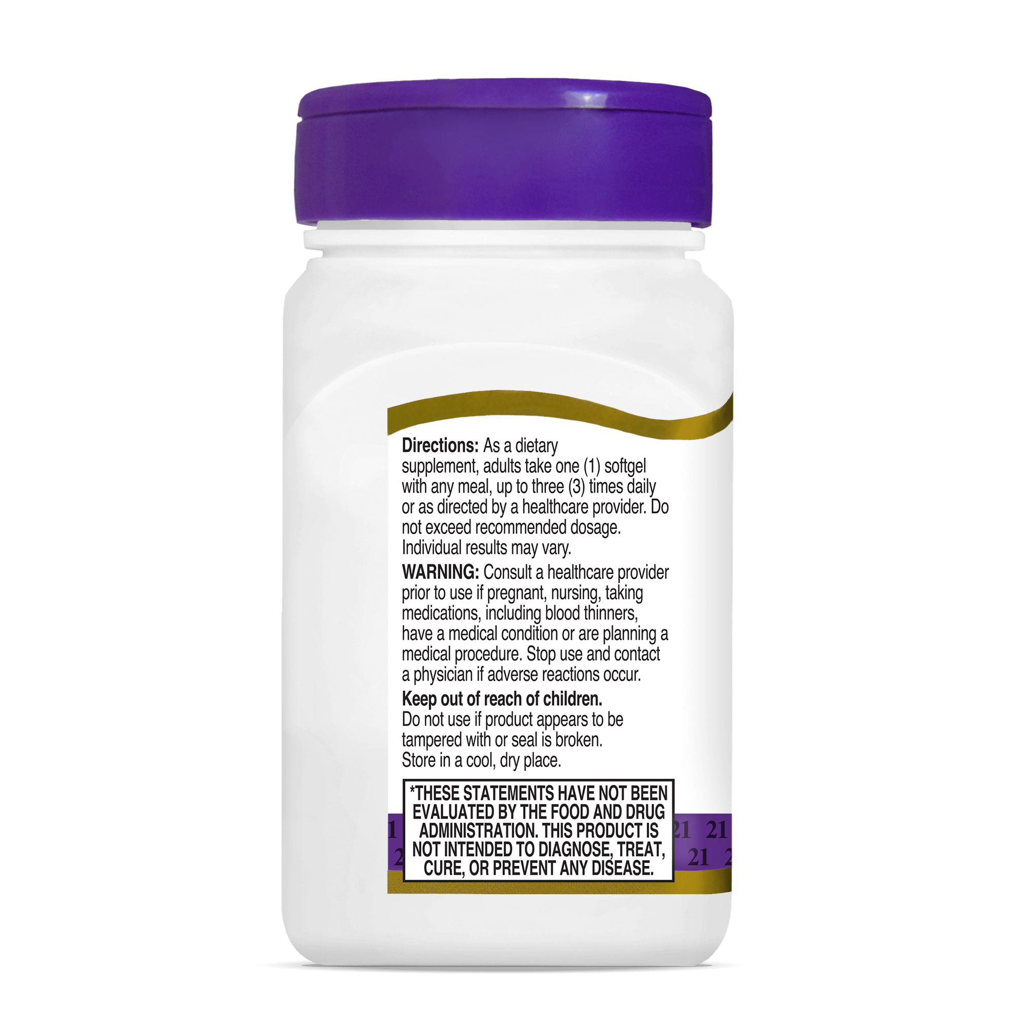 21st Century Fish Oil 1000 Mg-(60 Softgels) - Image 2
