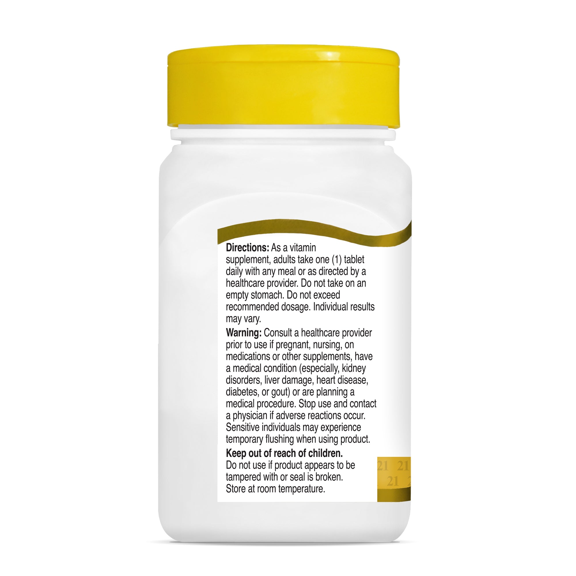 21st Century Niacinamide 500 mg Prolonged Release -(110 Tablets) - Image 2