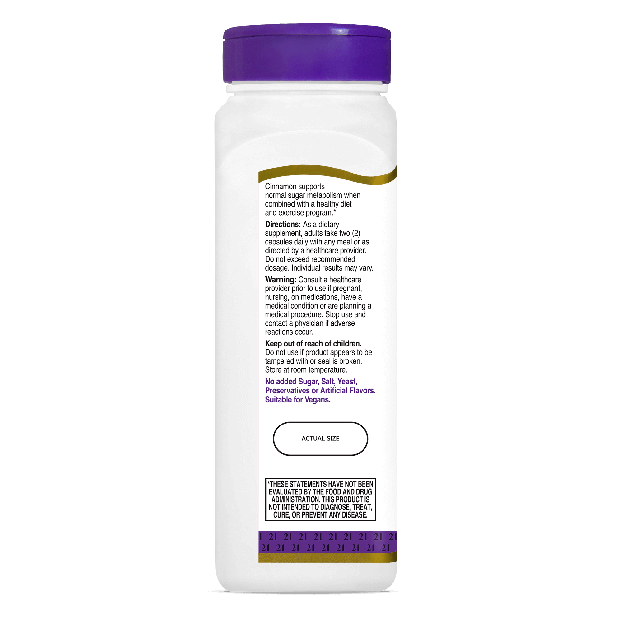 21st Century Cinnamon-(120 count) - Image 2