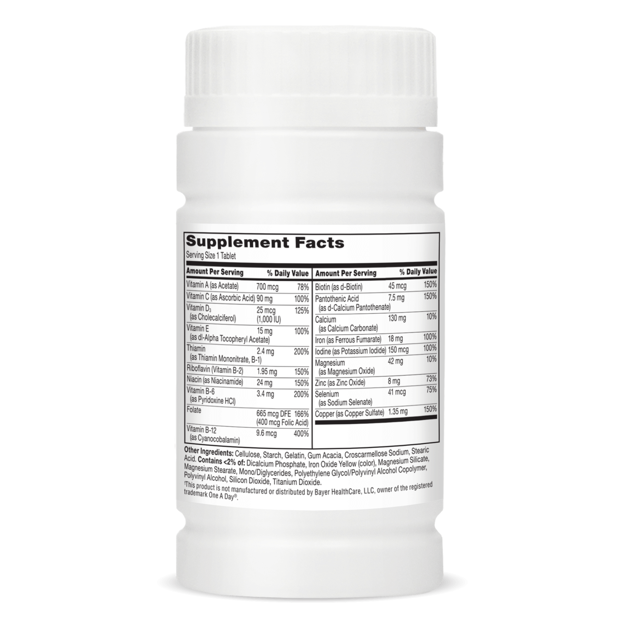 21st Century One Daily Women's Tablets -(100 Count) - Image 2