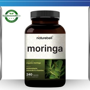 NatureBell Pure Moringa Capsules 8,000mg Per Serving – (240 Capsules)