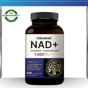 NatureBell NAD+ 1,500mg Per Serving – (240 Veggie Capsules)
