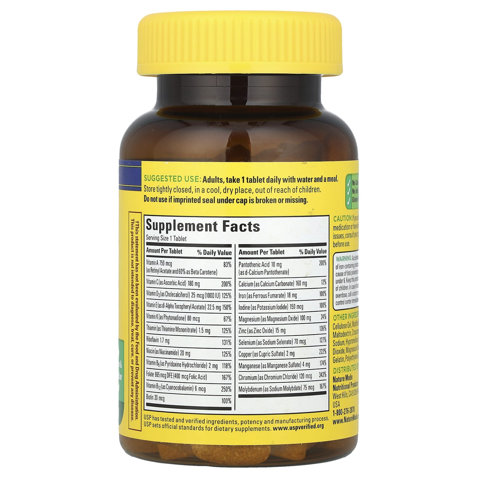 Nature Made Multi – (130 Tablets) - Image 2
