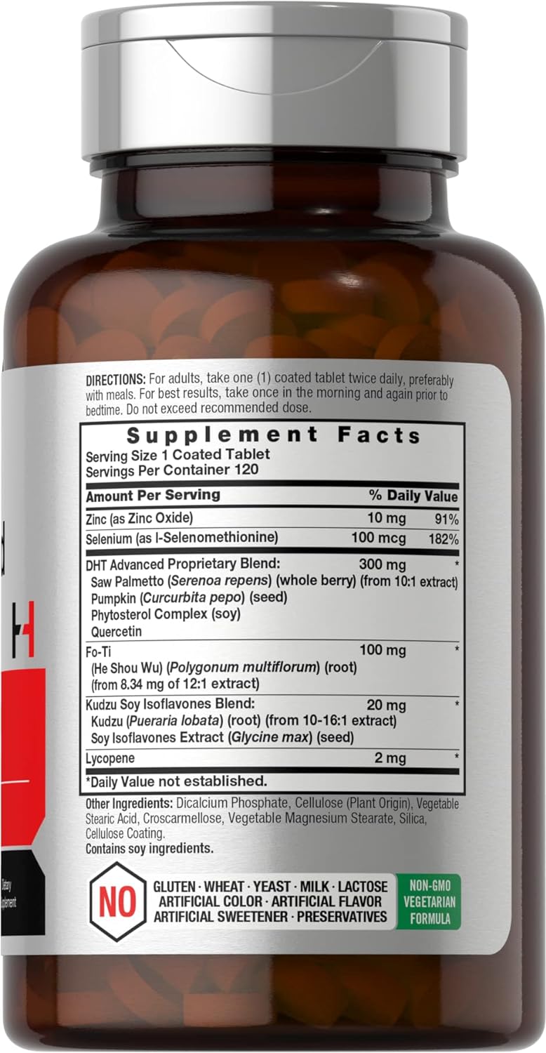 Horbaach DHT Advanced Hair Formula For Men & Women – (120 Tablets) - Image 2