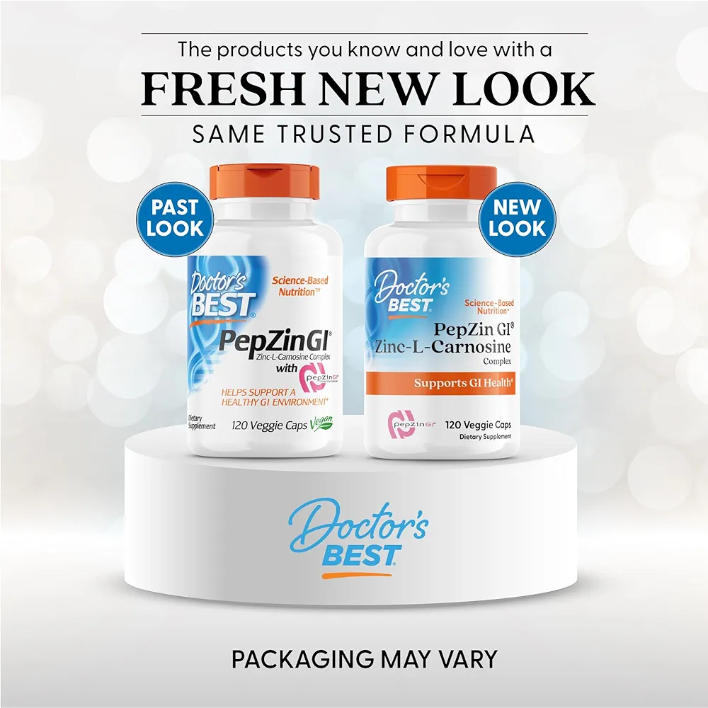 Doctor's Best PepZin GI® – (120 Veg Capsules) - Image 3