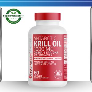 Bronson Antarctic Krill Oil 1000 mg (60 Softgels)