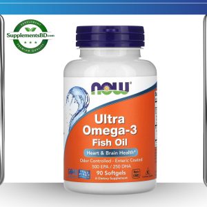 NOW Foods, Ultra Omega-3 Fish Oil (90 Softgels)