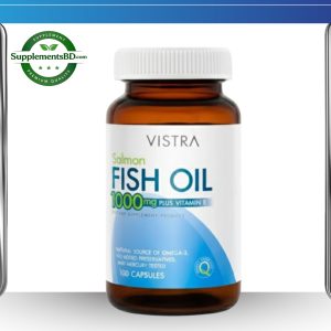 Vistra Salmon Fish Oil (1,000 mg) – (100 Capsules)
