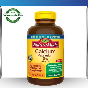 Nature Made Calcium Magnesium Zinc with Vitamin D3 – (300 Tablets)