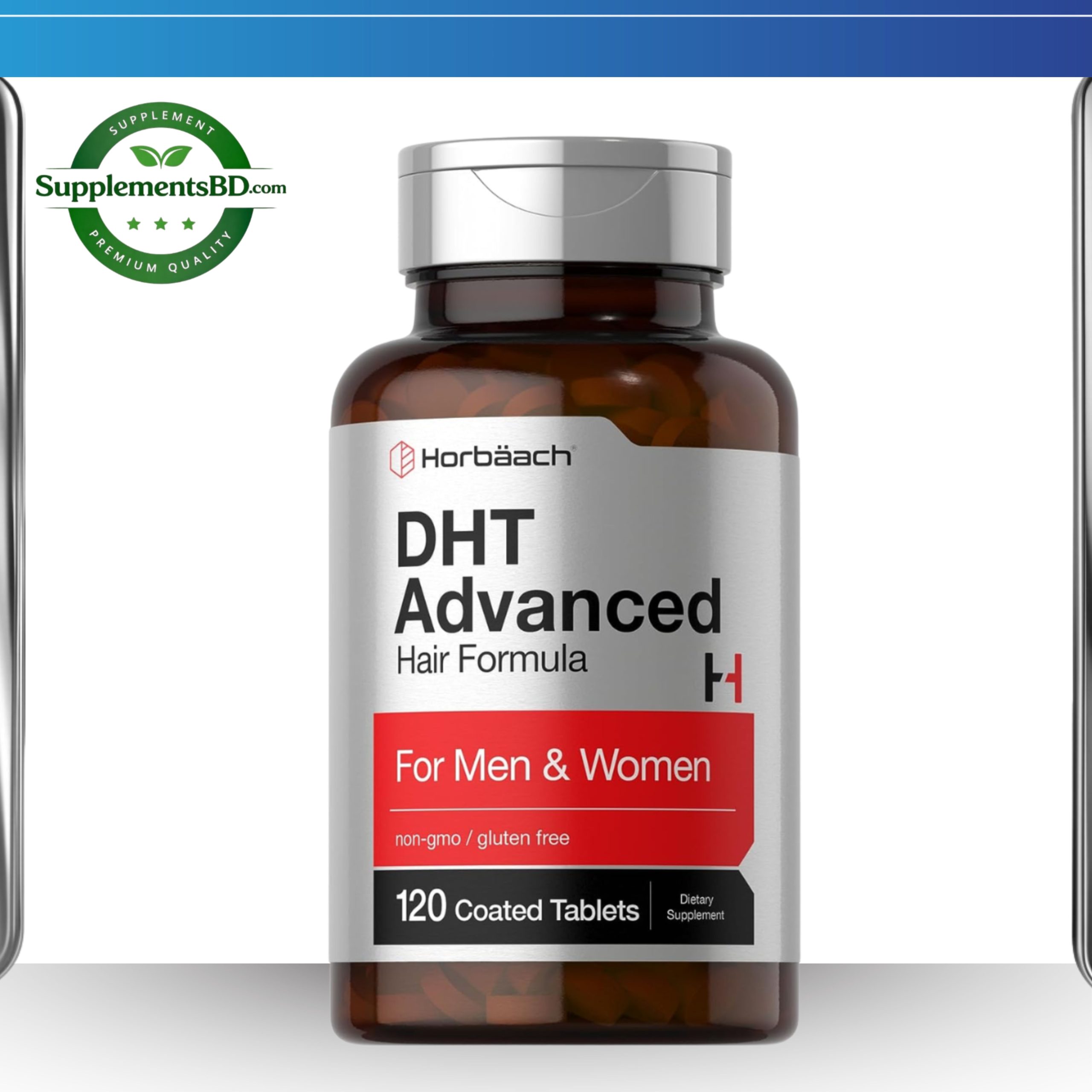 Horbaach DHT Advanced Hair Formula For Men & Women – (120 Tablets)