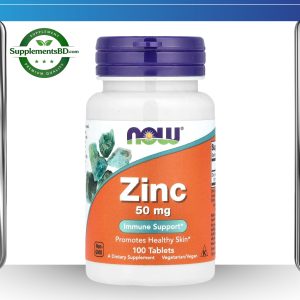 NOW Foods Zinc, 50 mg-(100 Tablets)