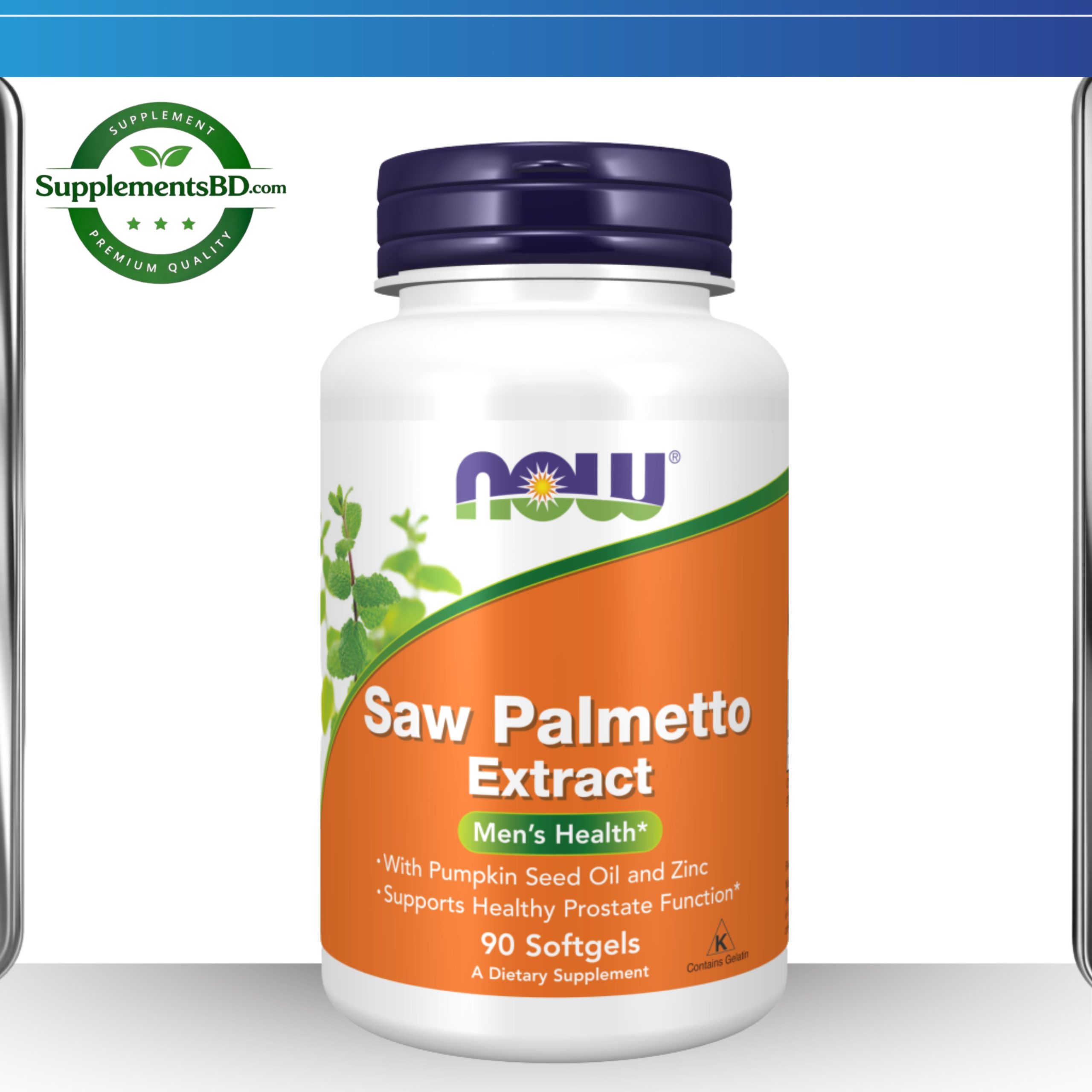 NOW Foods Saw Palmetto Extract – (90 Softgels)