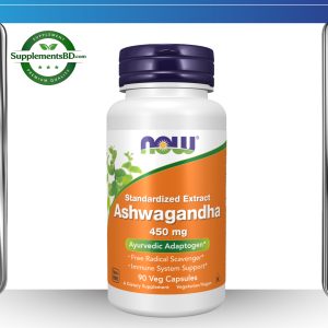 NOW Foods Ashwagandha 450 mg – (90 Capsules)
