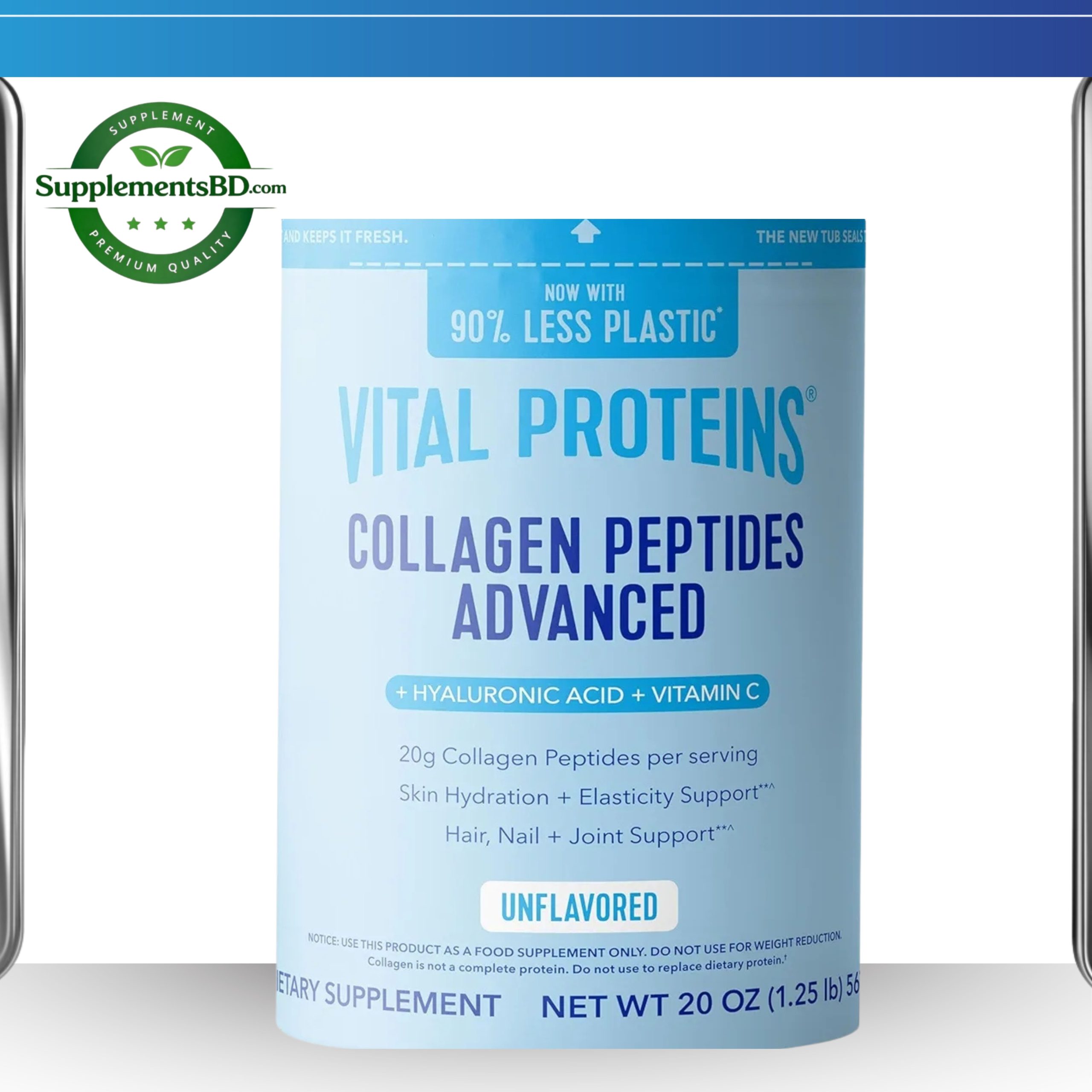 Vital Proteins Collagen Peptides Advanced Unflavoured – 567gm