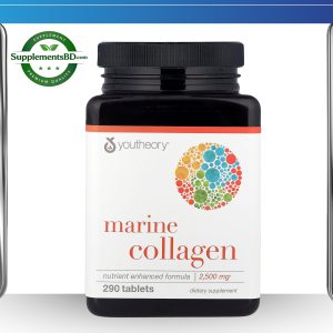 Youtheory Marine Collagen – 2,500 mg – (290 Tablets)