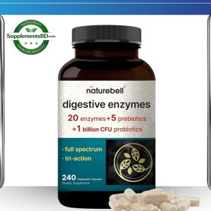 NatureBell Digestive Enzymes – (240 Capsules)