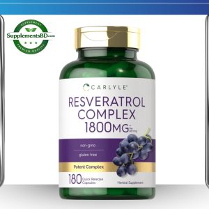 Carlyle Resveratrol 1800mg-(180 Capsules)