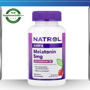 Natrol Melatonin, Fast Dissolve, Strawberry, 5 mg-(150 Tablets)