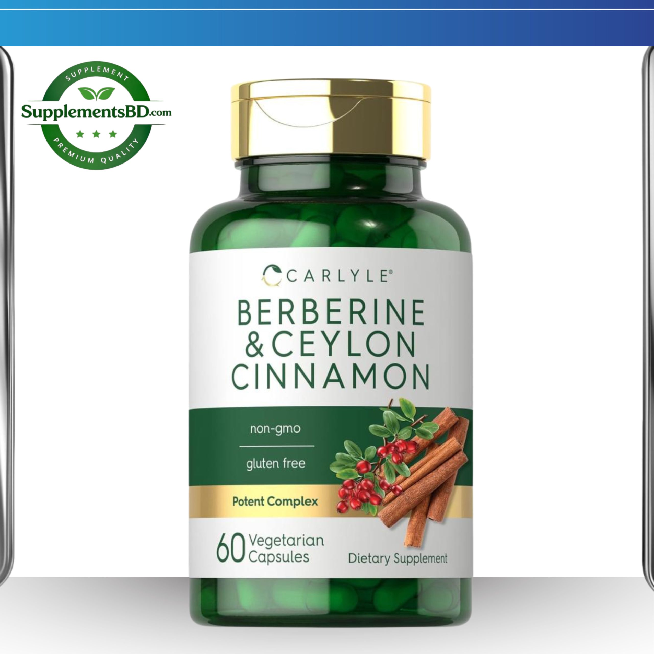 Carlyle Berberine & Ceylon Cinnamon – (60 veg.capsules)