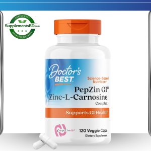Doctor’s Best PepZin GI Zinc L-Carnosine Complex – (120 Veggie Capsules)