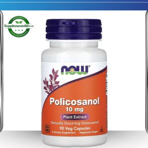 NOW Foods, Policosanol, 10 mg-(90 Veg Capsules)