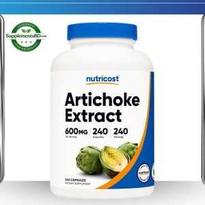 Nutricost Artichoke Extract 600mg – (240 Capsules)