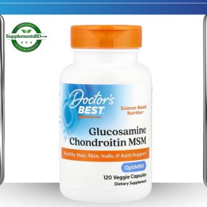 Doctor's Best Glucosamine Chondroitin MSM-(120 Veggie Capsules)