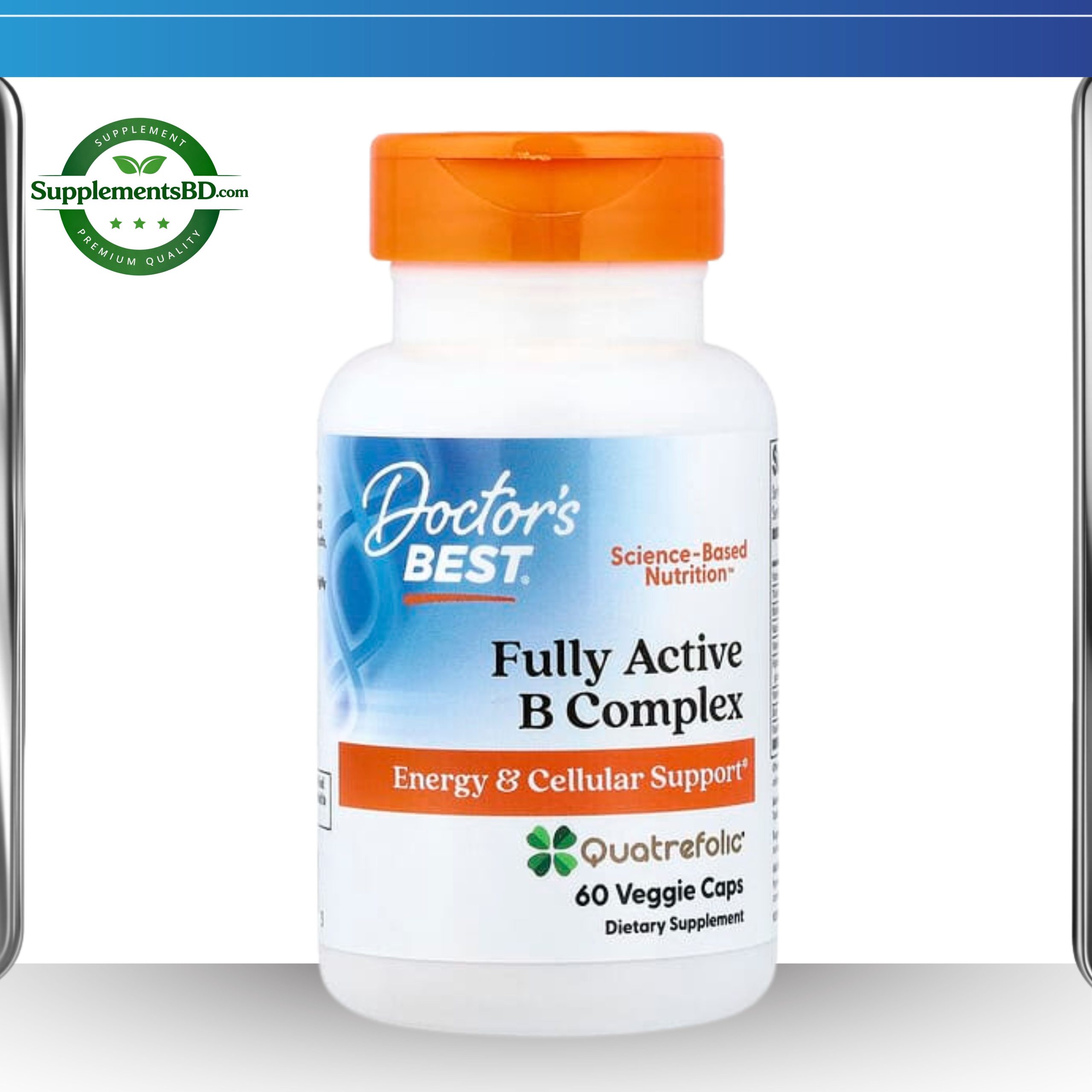 Doctor's Best Fully Active B Complex – (60 Veggie Capsules)