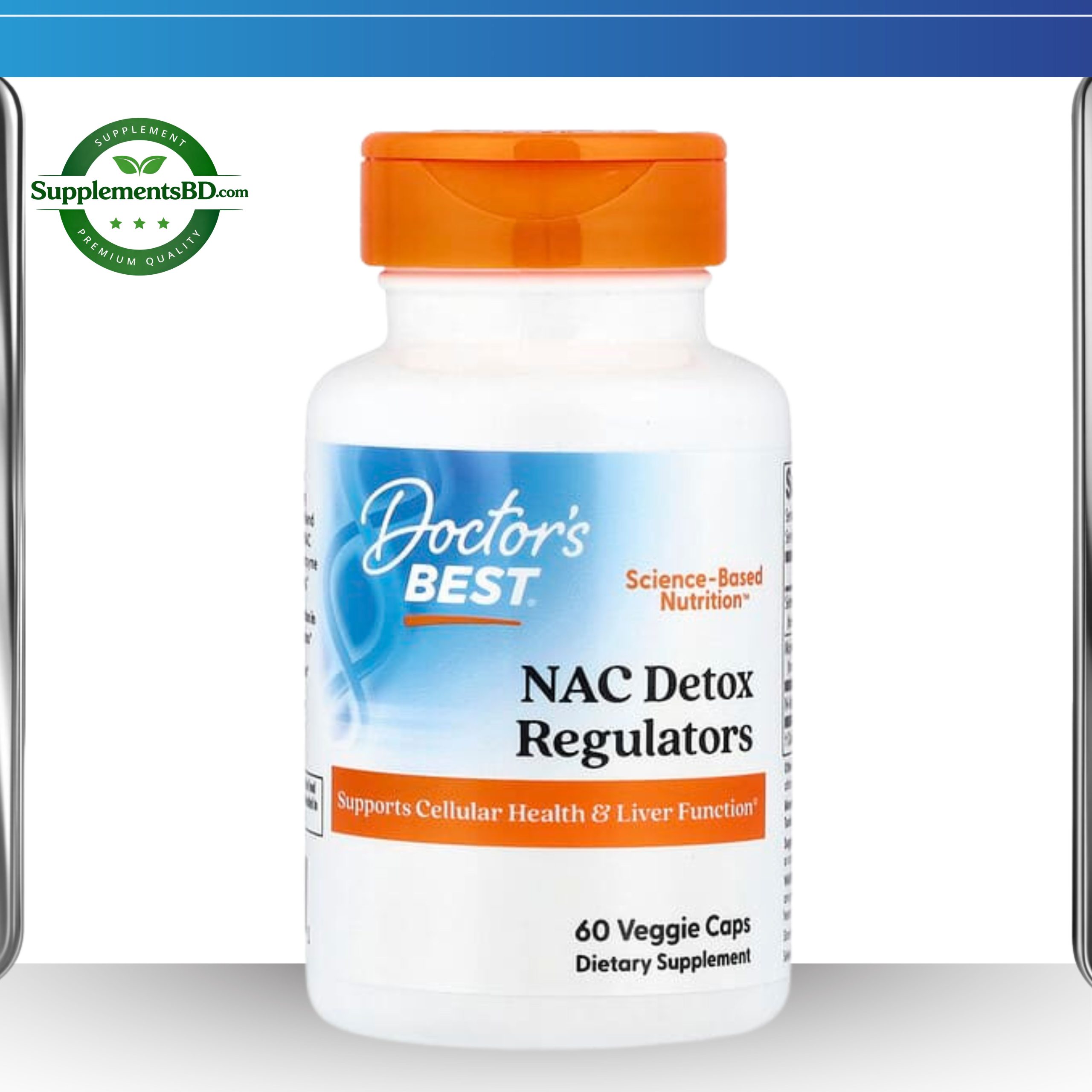 Doctor's Best NAC Detox Regulators –(60 Veggie Caps)