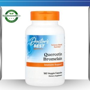 Doctor's Best, Quercetin Bromelain-(180 Veggie Capsules)