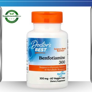 Doctor's Best Benfotiamine 300 mg-(60 Veggie Caps)