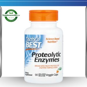 Doctor's Best, Proteolytic Enzymes-(90 Veggie Caps)