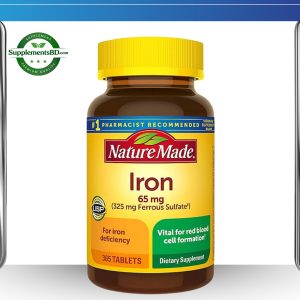 Nature Made Iron 65 mg-(365 Tablets)