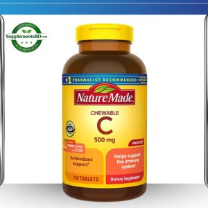 Nature Made Chewable Vitamin C 500 mg – (150 Tablets)