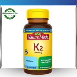 Nature Made Vitamin K2 100 mcg-(30 Softgels)