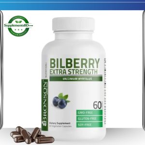 Bronson Bilberry Extra Strength – (60 Vegetarian Capsules)