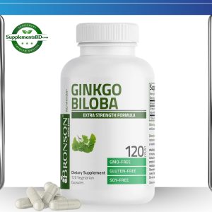 Bronson Ginkgo Biloba Extra Strength – (120 Vegetarian Capsules)