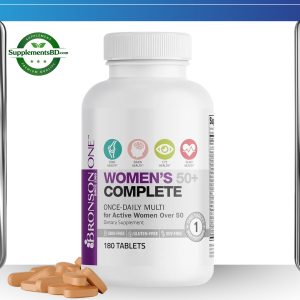 Bronson ONE Daily Women’s 50+ Complete Multivitamin -(180 Tablets)