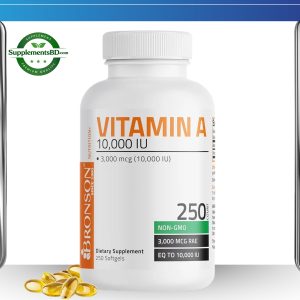 Bronson Vitamin A 10,000 IU – (250 Softgels)
