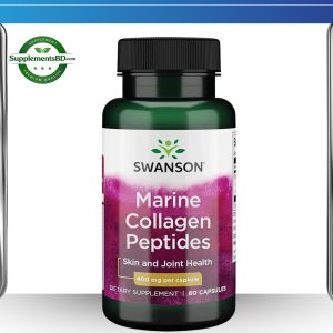 Swanson Marine Collagen 400 mg-(60 Capsules)