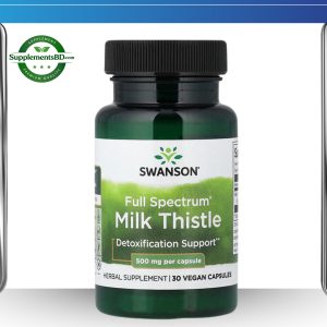 Swanson Full Spectrum® Milk Thistle-(30 Vegan Capsules )