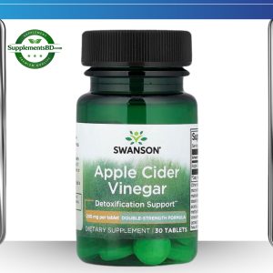 Swanson Apple Cider Vinegar 200mg –(30 Tablets)