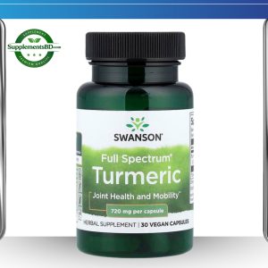 Swanson Full Spectrum® Turmeric 720 mg-(30 Vegan Capsules)