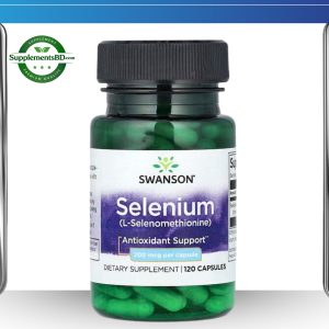 Swanson Selenium 200 mcg-(120 Capsules)