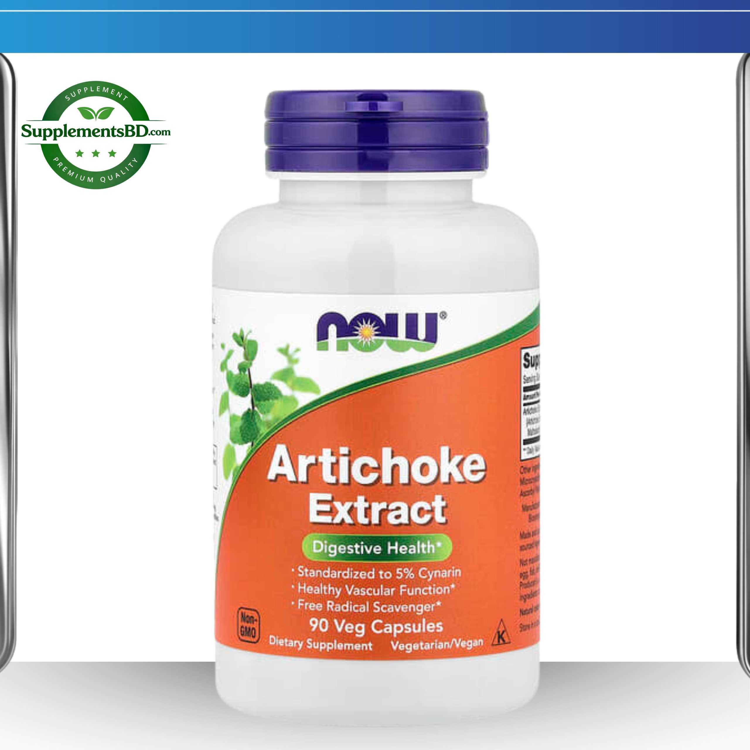 NOW Foods Artichoke Extract-(90 Veg Capsules)