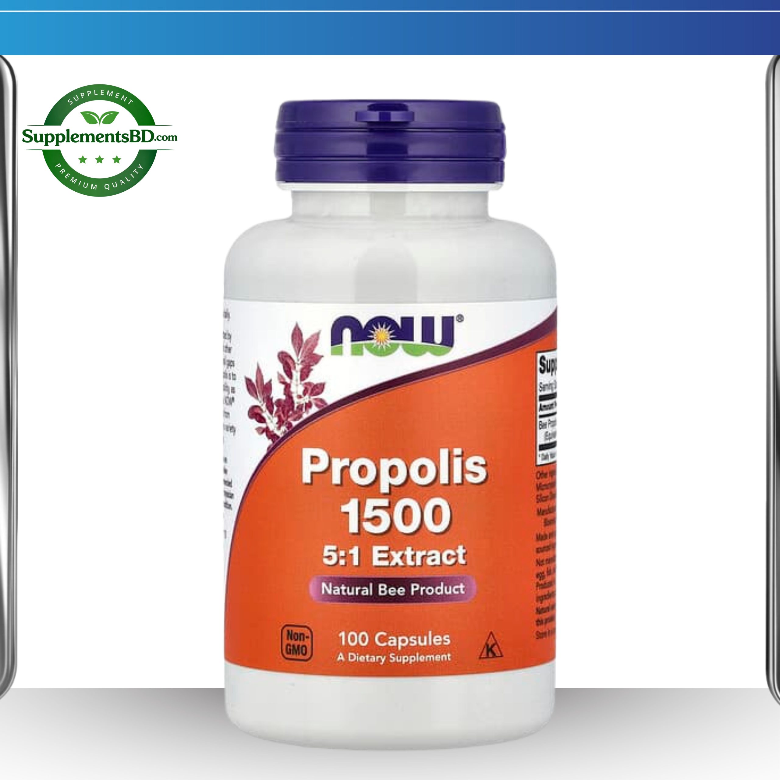 NOW Foods Propolis 1500 – (100 Capsules)