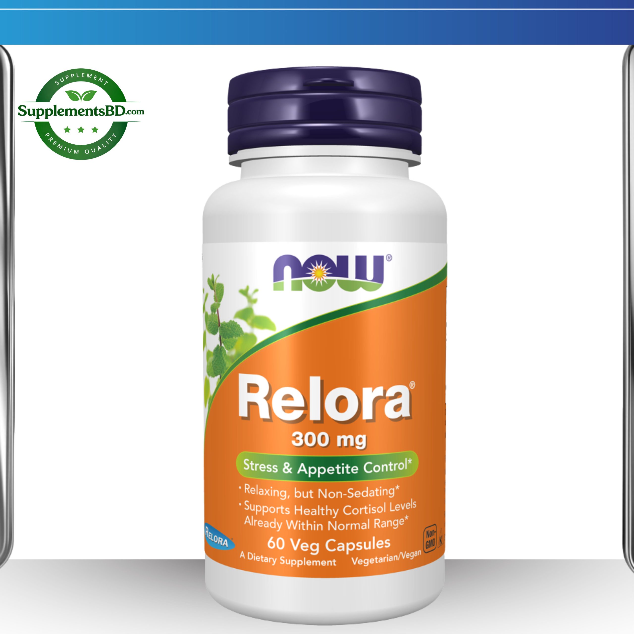 NOW Foods Relora 300mg-(60 Veg Capsules)